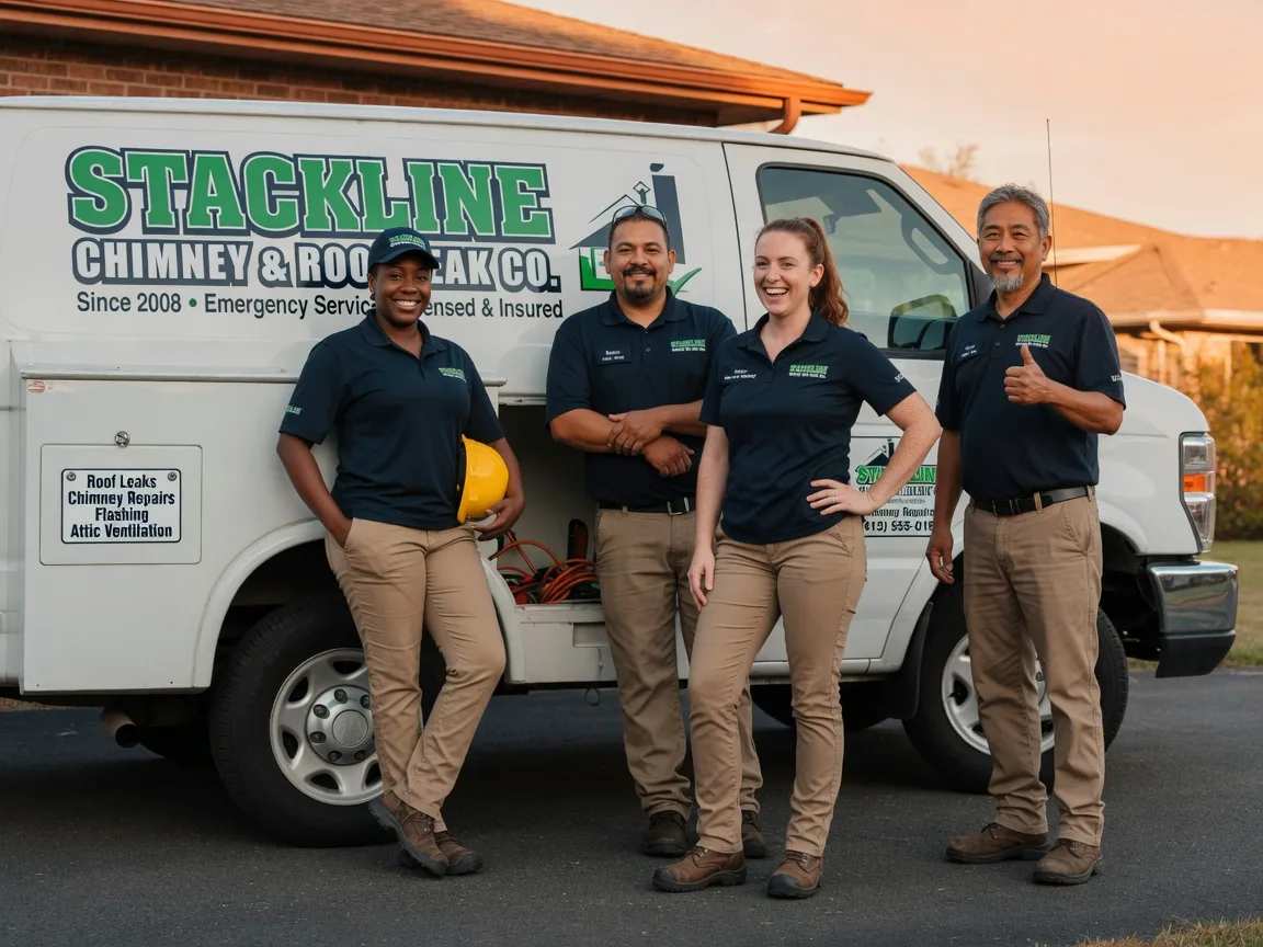 Chimney flashing repair company in Costa, WV